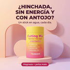 Cutting Mix: ¿hinchada, sin energía y con antojo? Un stick en agua, cada día