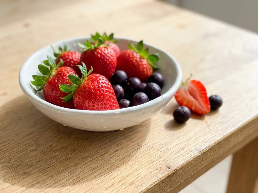 Fresa y açaí