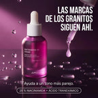 Jumiso Niacinamide 20: ayuda a un tono más parejo en las marcas de los granitos