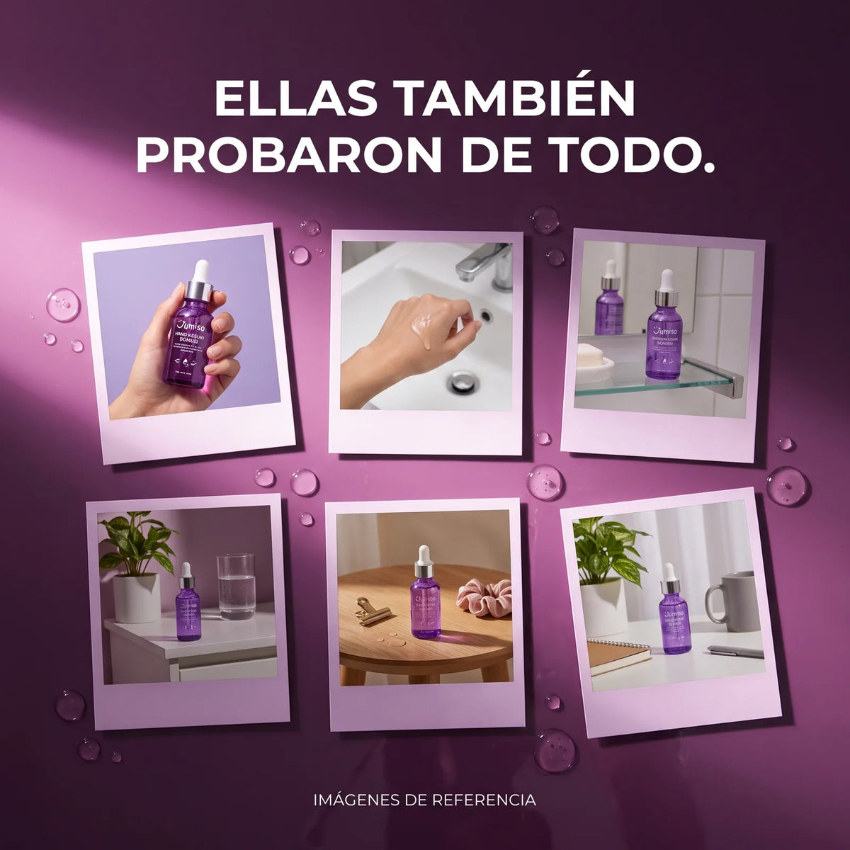 Reseñas de clientas (imágenes de referencia)