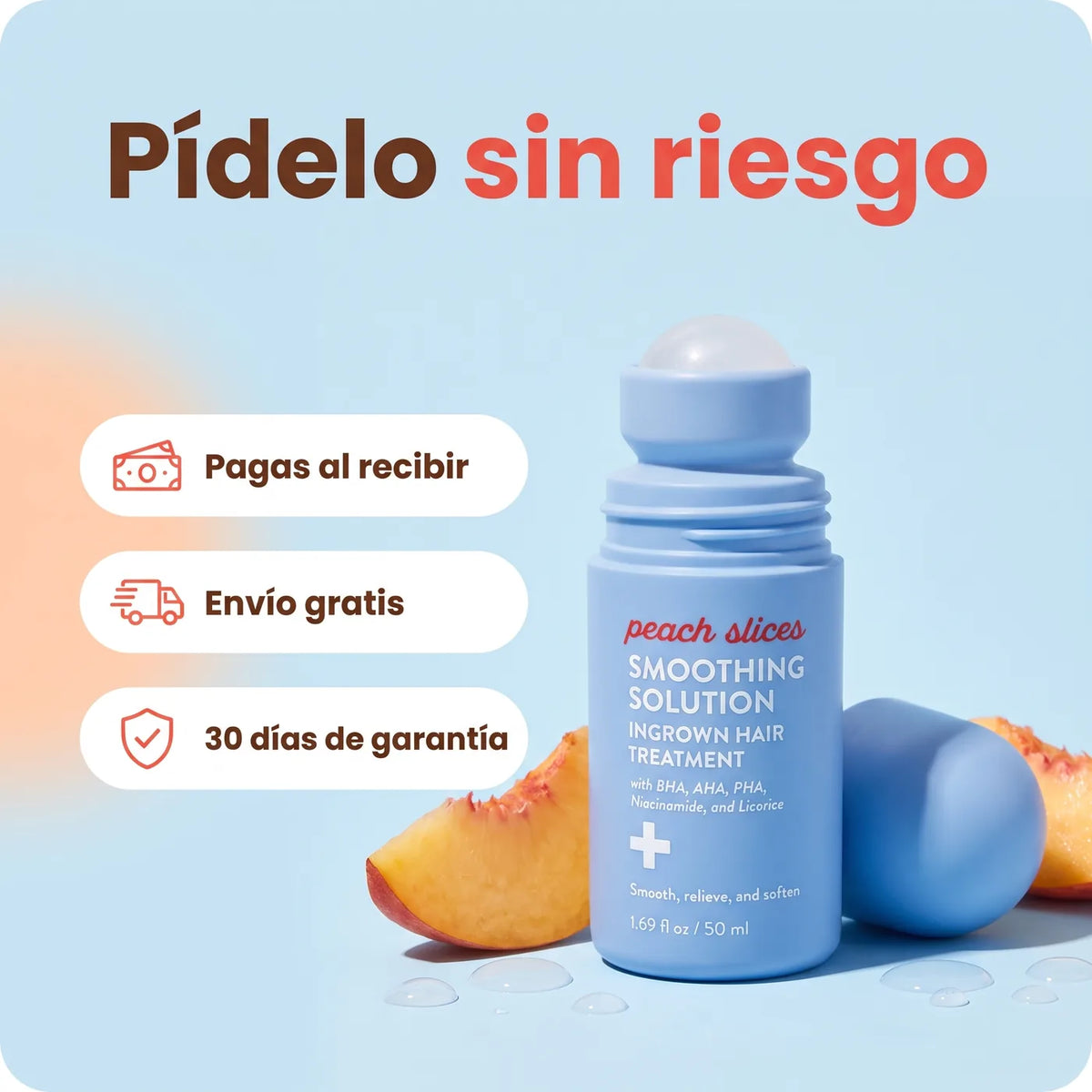 Pagas al recibir, envío gratis y 30 días de garantía