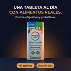 Rainbow Light Men's One 50+ - una tableta al día con alimentos reales